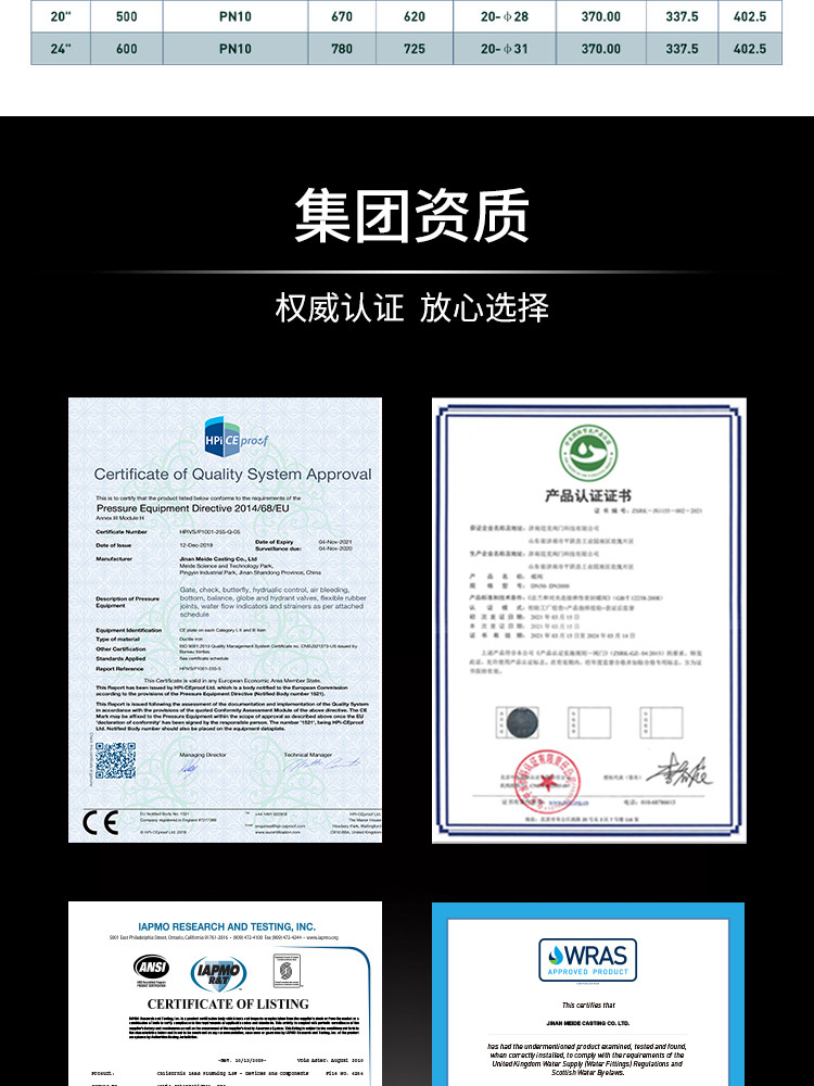 雙法蘭限位補償接頭