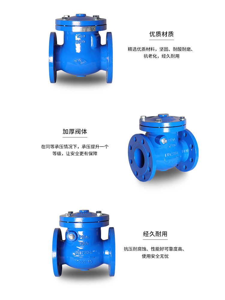 軟密封旋啟式止回閥
