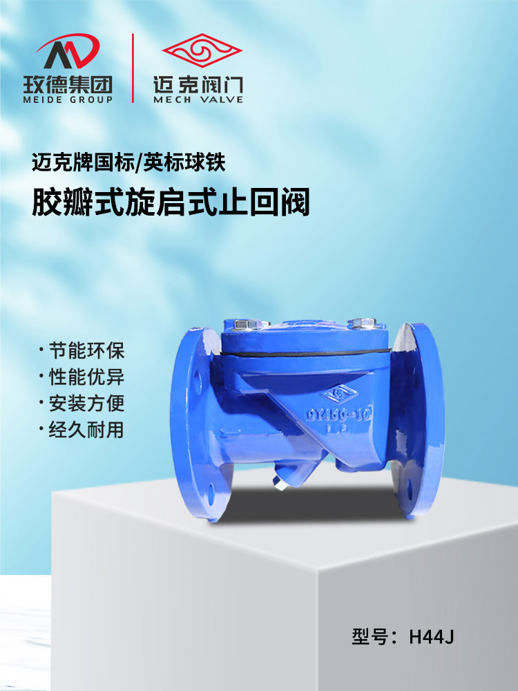 膠瓣式旋啟式止回閥