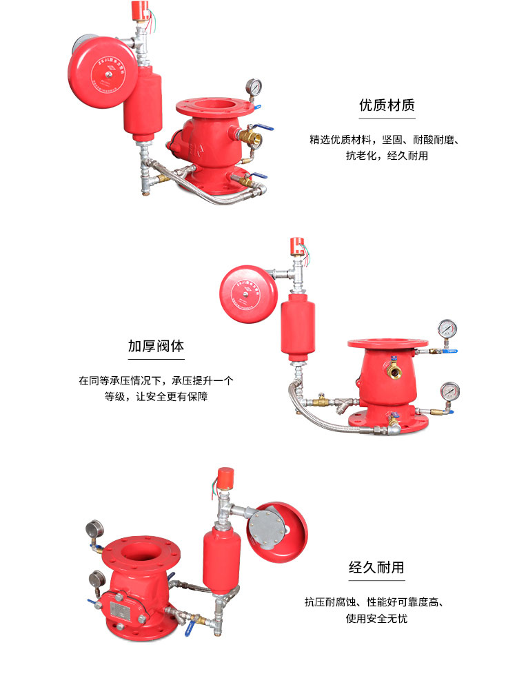 S型法蘭濕式報警閥